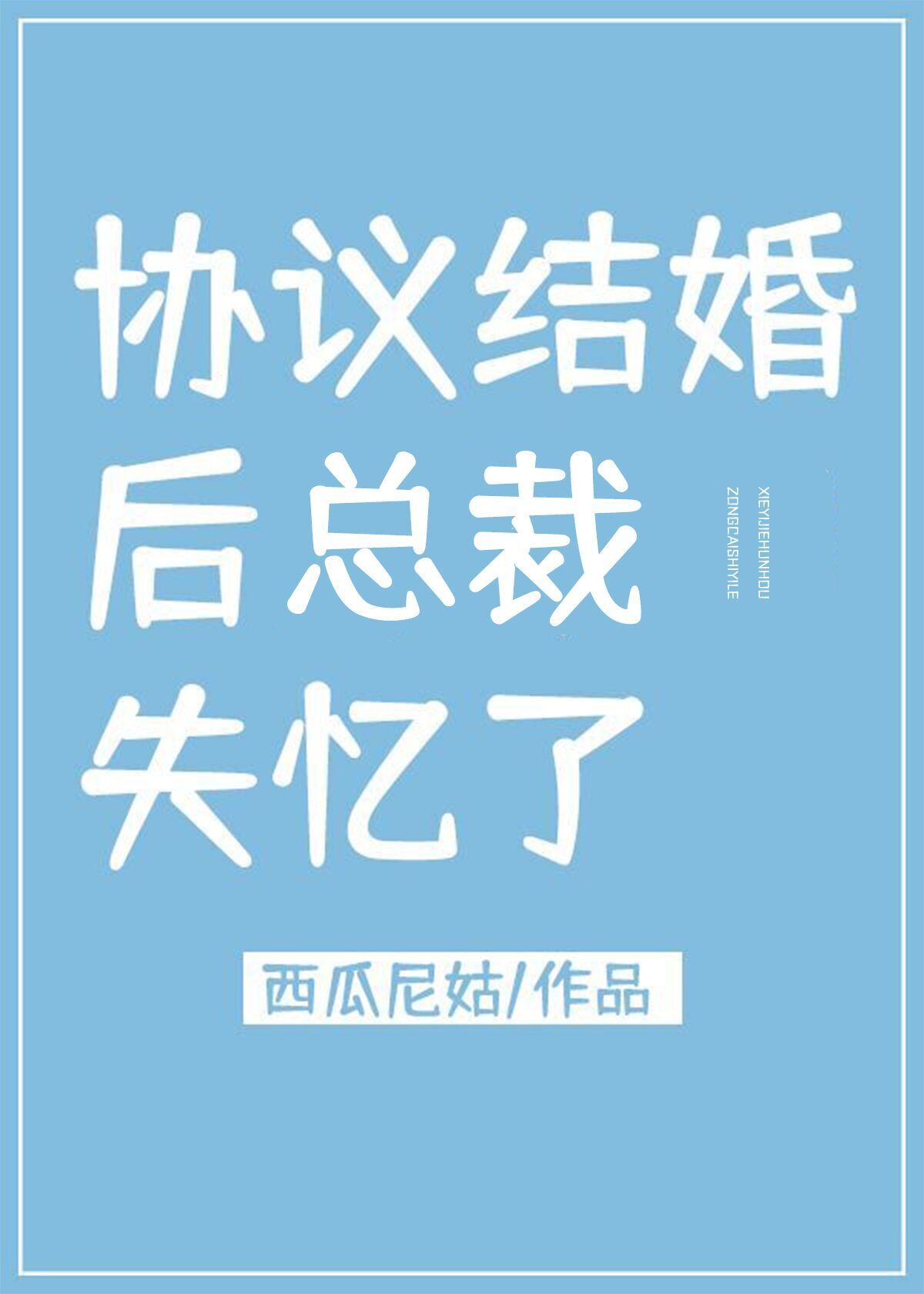 协议结婚后总裁失忆了" width="120" height="150"